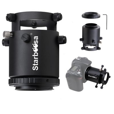 Starboosa Adjustable Extension Spotting Scope Camera Adapter Mount - for Nikon SLR Cameras - Includes T-Ring - Perfect for Birding and Photography