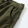 LANZIYAYA Kids Boys Cargo Pants with Pockets, Drawstring Waist, Elastic Leg Opening, Earthy Yellow, Army Green, Dark Gray, Black 6-14 (US, Age, 6 Years, Army Green) view 4