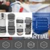 WIVKS Taekwondo Shin Protector Forearm Elbow Arm Guards, WT MMA Martial Arts Boxing Groin Protector Kickboxing Karate Sparring Muay Thi Training Match Gym for Men Women Kids (Elbow/Shin Sets,Large) view 3