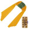 10pcs Slingshot Flat Rubber Bands Slingshot Replacement Band Flat Elastic Band with A Box Catapult Elastic for Slingshot Hunting
