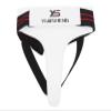 WIVKS Taekwondo Groin Protector for Men Women, Sports Boxing MMA Karate Muay Thai Groin Guards Protection Athletic Wrestling Sparring Martial Arts Jockstrap (White Women,Medium) view 1