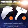WIVKS Taekwondo Groin Protector for Men Women, Sports Boxing MMA Karate Muay Thai Groin Guards Protection Athletic Wrestling Sparring Martial Arts Jockstrap (White Women,Medium) view 2