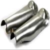 Steel Gladiator Style Greaves Medieval Leg Protection Leg Armor Set, Medium, Silver view 4