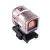 Tactical P-2 Advanced Compact Red Dot Reflex Sight, Reflex Hunting Optic Sight, 3.5MOA, Holographic Spotting Scope, with 1.54 Inch High Riser Mount, Fit 20mm Rail & Pistol Mount, Tan view 4