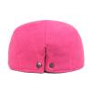 Reyox Unisex Newsboy Hat Vintage Beret Flat Ivy Cabbie Driving Hunting Cap Hot Pink view 2
