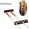TIECHUINIUB Traditional Wall Mounted Billiard Cue Rack, Billiard Entertainment Accessories for Family, Snooker Pool Cue Rack Holds 6 Cues 33cmx7cmx2cm view 3