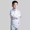Left Hand 3-Piece Fencing Suit, Fencing Jacket/Vest/Pants Competition Suit, 450N Ice Silk Thin(44#) view 2