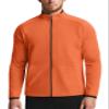 Zengjo Mens Zip Up Jacket Athletic(Orange,M) view 1