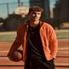 Zengjo Mens Zip Up Jacket Athletic(Orange,M) view 3