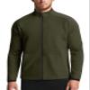 Zengjo Track Jacket Men Full Zip(Dark Olive,XL) view 1
