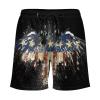 TAIZIYEAH Men's Beach Shorts American Flag Sports Beach Pants Swimwear Bathing Suits Board Shorts with Pocket Comfortable 2XL view 4