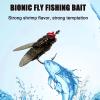 Bionic Fly Fishing Bait (20PCS) - 2024 New Trout Jigs Swimbaits Dry Flies Bass Fly Fishing Lures Kit, Saltwater  Freshwater Flies Spinner Swim Baits Fly Fishing Hook Panfish Lures Set (Green, 12mm) view 2