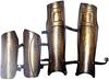 CREATIVEERA Medieval 300 Greek Spartan King Leonidas Armor Arm & Leg Guard Set Antique Finish, Adult view 1