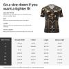 Stylish Athletic Sports Jersey Luxury-Fleur-De-Lis-Bronze Men's Rugby Jersey X-Large view 2