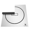Great Call Athletics | 10 x 10 Wrestling Mat 1.25" Thick Collegiate Quality Thick Flexi Roll Jiu Jitsu Mats Home bjj Tape (White) view 2
