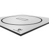 Great Call Athletics | 10 x 10 Wrestling Mat 1.25" Thick Collegiate Quality Thick Flexi Roll Jiu Jitsu Mats Home bjj Tape (White) view 3
