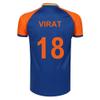 KNK Cricket India Jersey T20 WC 2024 Fan Supporter T-Shirt Cricket Team Uniform Kids to Adult (US, Numeric, 50, Regular, Regular, VIRAT 18) view 1