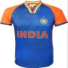 KNK Cricket India Jersey T20 WC 2024 Fan Supporter T-Shirt Cricket Team Uniform Kids to Adult (US, Numeric, 50, Regular, Regular, VIRAT 18) view 2