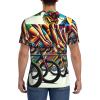 Stylish Athletic Sports Jersey France-Bike-Movement Men's Rugby Jersey X-Large Black view 4