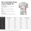 Stylish Athletic Sports Jersey Cute-Animal-Rainbow Men's Rugby Jersey Medium view 3