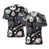 Stylish Athletic Sports Jersey Goth-Witch-Creepy-Halloween Men's Rugby Jersey Large Black view 1