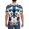 Stylish Athletic Sports Jersey Fleur-De-Lis-France-Flag Men's Rugby Jersey Small view 4
