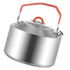 BAIZHONGJIE Portable Outdoor Camping Travel Water Kettle Tea Kettle,Stainless Steel Heating Water Container Tea Pots Suitable for All Stovetops,1.5L view 1