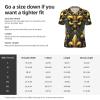 Stylish Athletic Sports Jersey Fleur-De-Lis-Gold Men's Rugby Jersey Large view 3