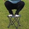 Wind Tour Portable Folding Camping Stool Outdoor Camping Lightweight Samll Chair for Fishing Hiking Gardening and Beach with Carry Bag (Medium Blue -2) view 2