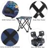 Wind Tour Portable Folding Camping Stool Outdoor Camping Lightweight Samll Chair for Fishing Hiking Gardening and Beach with Carry Bag (Medium Blue -2) view 4