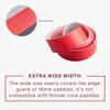 Pickleball Paddle Edge Guard Tape | Perfect Fit Pickle Ball Paddle Edge Protection Tape | No Wrinkling | Neon Red | Wide Width view 4