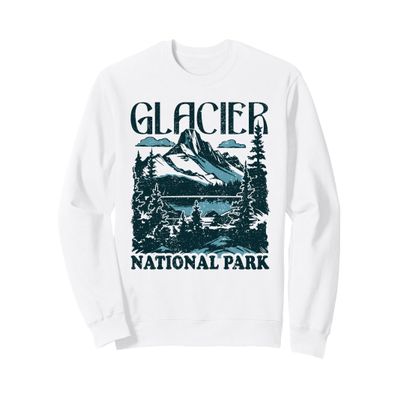 Glacier National Park Montana Sweatshirt