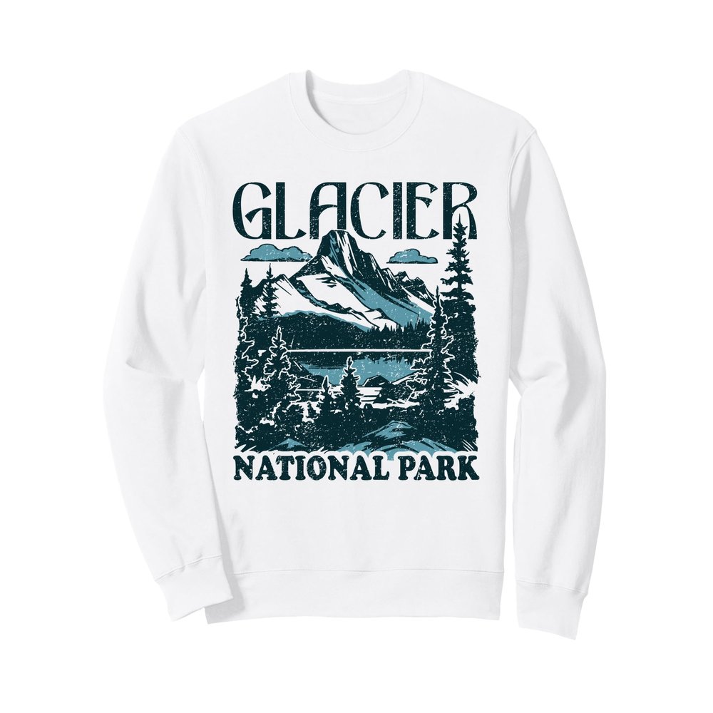 Glacier National Park Montana Sweatshirt