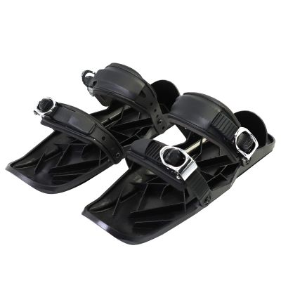 Ywhimsicaly Mini Short Ski Skates for Snow | Skis for Winter Shoes | Short Snowskates Skiboards | The Real Original Outdoor Skiing Mini Sled Mini Snowboard Sled Shoes