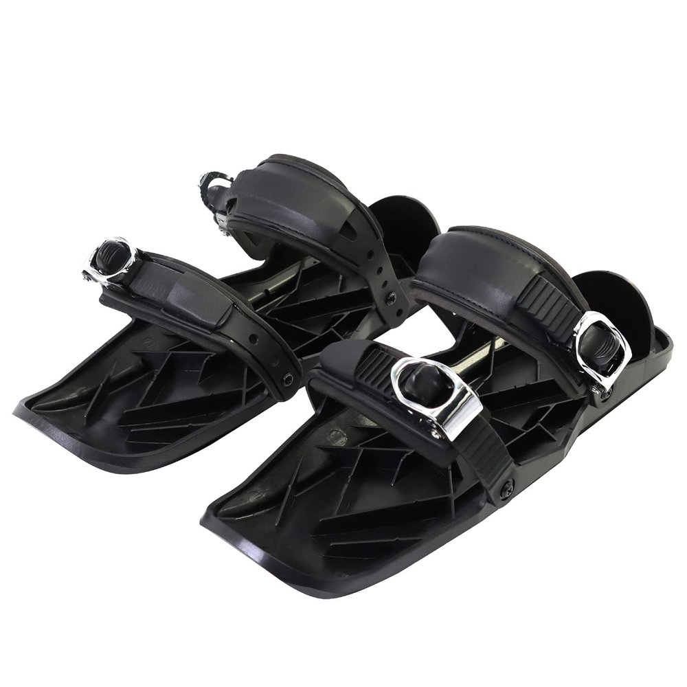 Ywhimsicaly Mini Short Ski Skates for Snow | Skis for Winter Shoes | Short Snowskates Skiboards | The Real Original Outdoor Skiing Mini Sled Mini Snowboard Sled Shoes