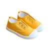 Girls Volleyball Shoes Toddler Boys Girls Low Top Canvas Slip On Shoes Lightweight Casual (Yellow, 9.5 Little Child) view 1