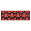 Augenstern 54x18 Inch Window Short Curtain Canada-Maple-Leaf-Baseball Half-Panel Curtain Window Covering Kitchen Valance view 1