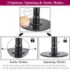 REMYSAOS Professional Dancing Pole Black Spinning Dance Pole, Stripper Pole for Bedroom/Party/Living Room, Dancing Fitness Rod with Tools, No-Drill Portable Steel Pole(2.5m-3m(8.2ft-9.8ft)) view 2