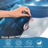 Augenstern 54x18 Inch Window Short Curtain American-Football-Arena-Field Half-Panel Curtain Window Covering Kitchen Valance view 3