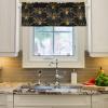 Augenstern 54x18 Inch Window Short Curtain Arizona-State-Flag-Gold Half-Panel Curtain Window Covering Kitchen Valance view 4