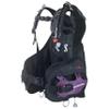 SCUBAPRO Hydros X Women's Scuba Diving BCD, Front-Adjustable with Balanced Power Inflator (BPI), Large, Includes Purple Color Kit view 1