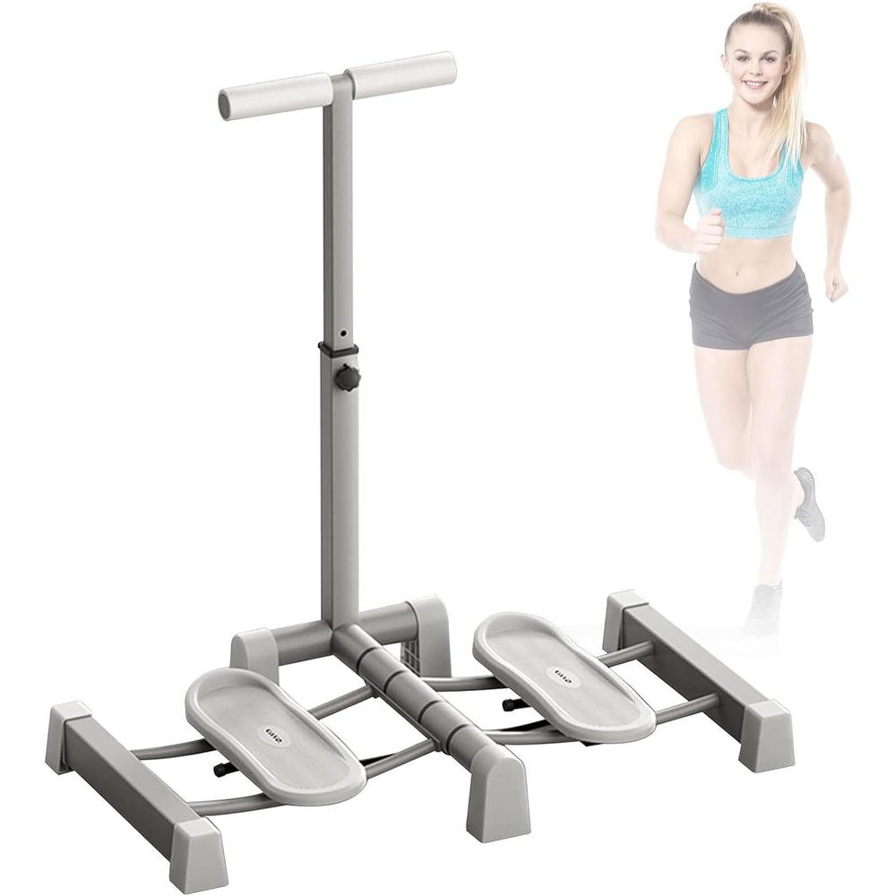Indoor Simulated Skiing Machine, Pelvic Muscle Hip Trainer with Anti-Slip Handle, Support Fold Design and Adjustable Resistance, Strong Load Capacity and Reduce Low Loss, Suitable for Everyone