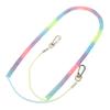 BESPORTBLE Elastic Fishing Rod Lanyard with Clasp Portable Coiled Tether for Outdoor Sports Heavy-duty Anti-lost Tool for Kayaking Boating and Diving Activities Durable Design view 1