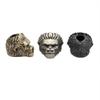 MOLOGO Gorilla Head Sculpture Brass Knife Bead Woven Paracord Lanyard Pendant Outdoor Tool Hanging Keychain, Small view 1