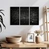 ElephantStock Exercise Mat Patent Prints Sports Canvas - 3 Panel Decor - Decorations for Boys - Sports Patent Wall Art and Office Decor - 23" X 14" view 3