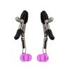 Acekiily Stainless Steel Body Ring with Bells - Non-Piercing Body Clamps Clip - Adjustable - Gift (Pink) view 1