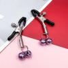 Acekiily Stainless Steel Body Ring with Bells - Non-Piercing Body Clamps Clip - Adjustable - Gift (Pink) view 2