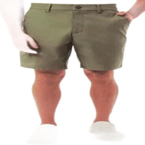 32 Degrees Men's Twill Tech Short (Green, 36)