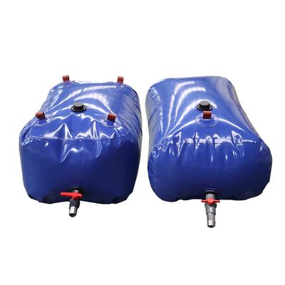Pool Above Ground, Water Storage Bladder 2pcs Emergency Water Storage Tank, Large Capacity Water Containers with Valves, for Outdoor/Survival/RV/Garde(300L/1x0.75x0.4cm)