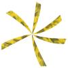 HONMEET 6pcs Lightweight Arrow Fletchings for Archery Practice Durable Plume Vanes Yellow Camouflage for Traditional and Compound Bows view 1